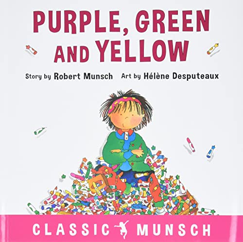 Book Cover Purple, Green and Yellow (Classic Munsch)