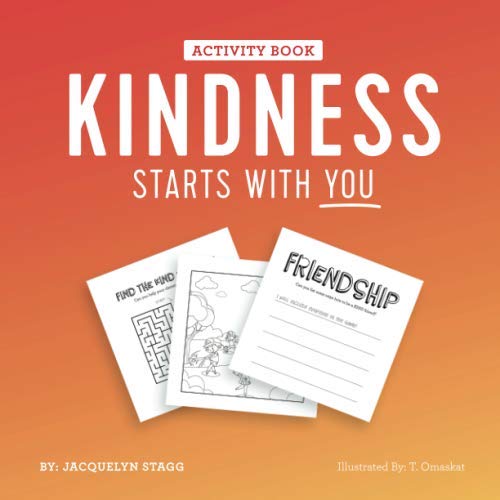 Book Cover Kindness Starts With You - Activity Book