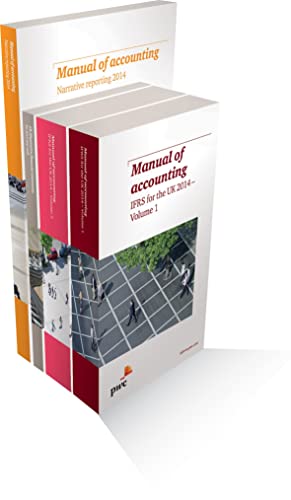PWC Manual of Accounting IFRS for the UK 2014 Pack 2014