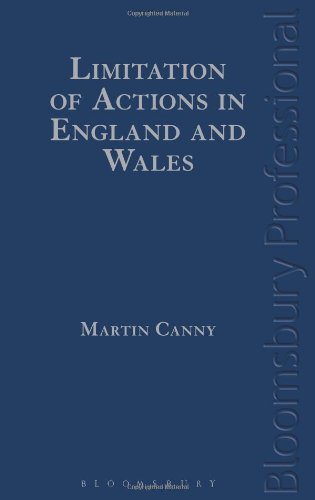 Limitation of Actions in England and Wales