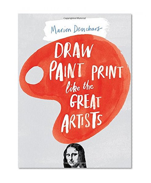 Book Cover Draw Paint Print like the Great Artists