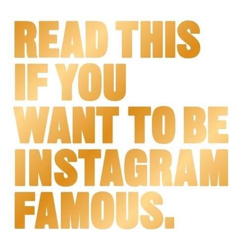 Book Cover Read This if You Want to Be Instagram Famous