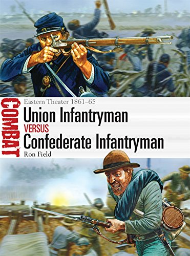 Book Cover Union Infantryman vs Confederate Infantryman: Eastern Theater 1861–65 (Combat)
