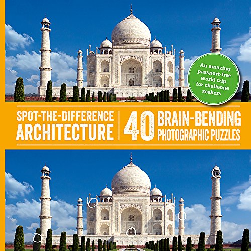 Book Cover Spot the Difference Architecture: 40 Brain-Bending Photographic Puzzles