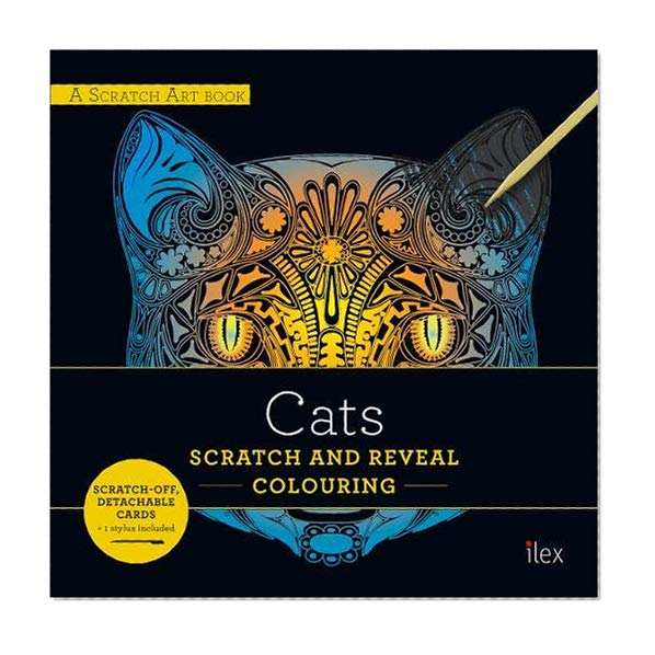 CATS: Scratch and Reveal Colouring: Colourful cards to scratch, reveal and display (A Scratch Art book)