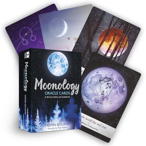 Book Cover Moonology Oracle Cards: A 44-Card Deck and Guidebook