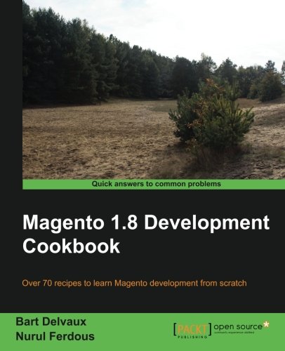 Book Cover Magento 1.8 Development Cookbook
