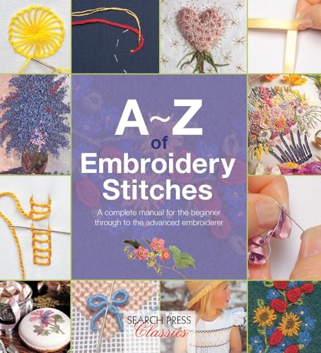 Book Cover A-Z of Embroidery Stitches (A-Z of Needlecraft)