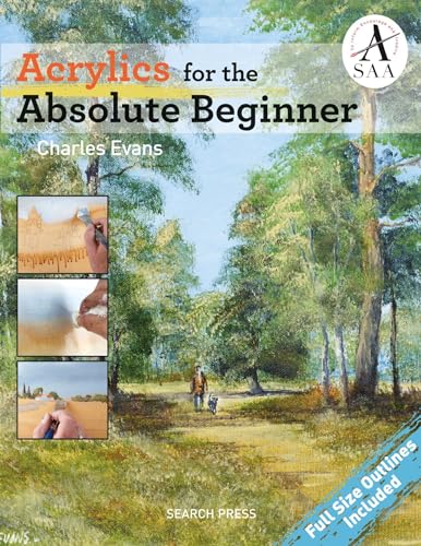 Book Cover Acrylics for the Absolute Beginner (Absolute Beginner Art)