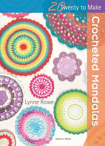 Book Cover Crocheted Mandalas (Twenty to Make)