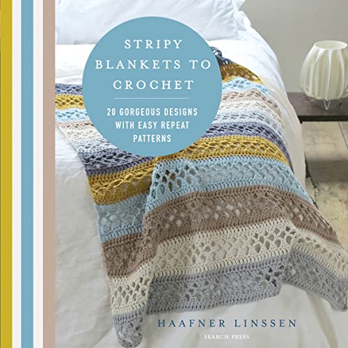 Book Cover Stripy Blankets To Crochet