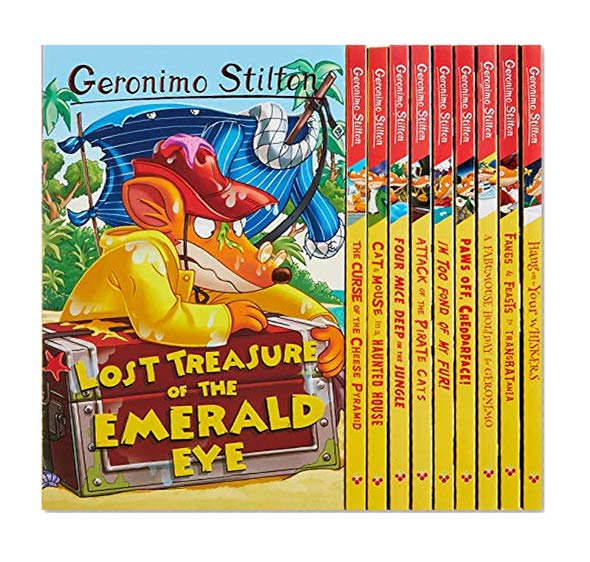 Book Cover Geronimo Stilton Series 1 Collection 10 Books Box Set