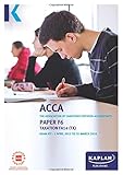F6 Taxation (FA14) - Exam Kit