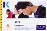 F4 Corporate and Business Law CL (GLO) - Pocket Notes
