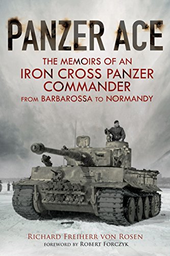 Book Cover Panzer Ace: The Memoirs of an Iron Cross Panzer Commander from Barbarossa to Normandy