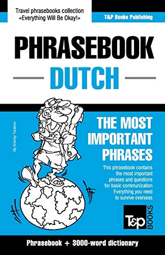 English-Dutch phrasebook and 3000-word topical vocabulary