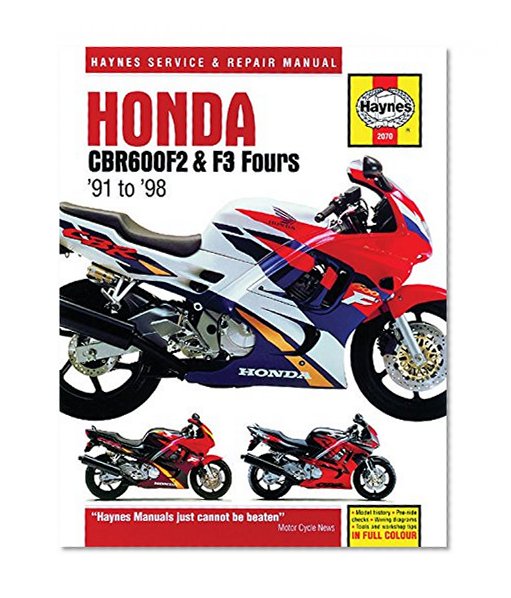 Honda CBR600F2 & F3 Fours '91 to '98 (Haynes Service & Repair Manual)