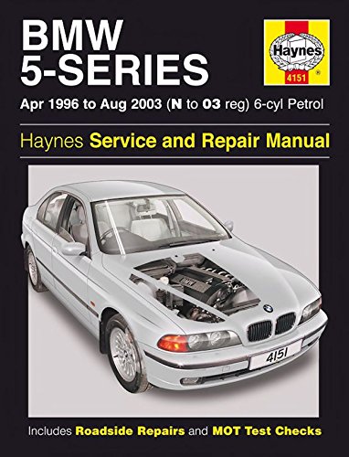 BMW 5-Series 6-Cyl (Petrol) Owner's Workshop Manual: 96-03