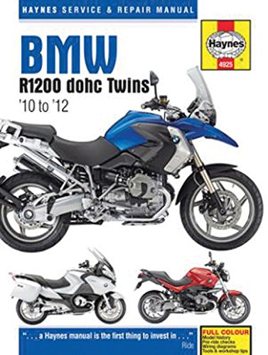 BMW R1200 dohc Twins: '10 to '12 (Haynes Service & Repair Manual)