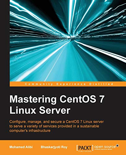 Book Cover Mastering CentOS 7 Linux Server