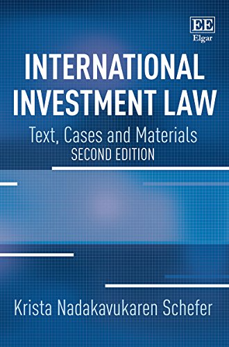 Book Cover International Investment Law: Text, Cases and Materials, Second Edition