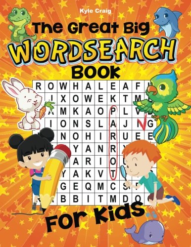 Book Cover The Great Big WORDSEARCH Book for Kids