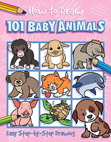 Book Cover How to Draw 101 Baby Animals