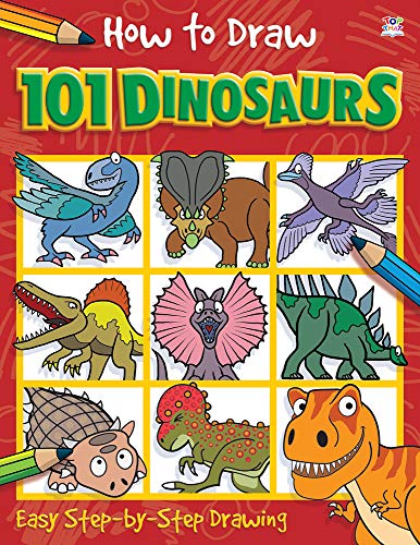Book Cover How to Draw 101 Dinosaurs
