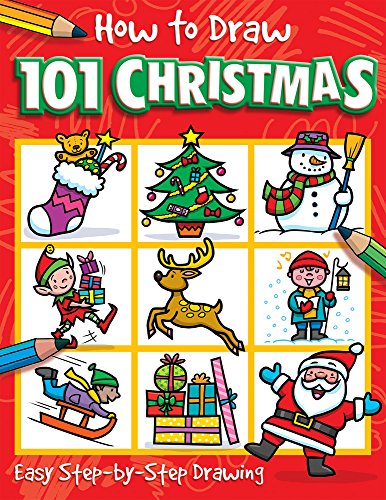Book Cover How to Draw 101 Christmas