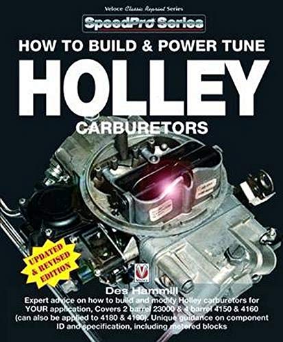 Book Cover How to Build & Power Tune Holley Carburetors (SpeedPro Series)