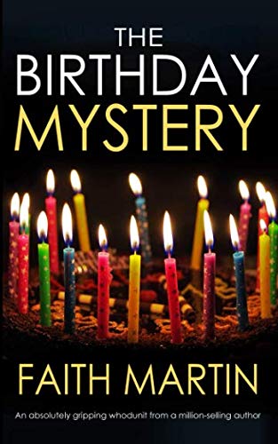 Book Cover THE BIRTHDAY MYSTERY an absolutely gripping whodunit