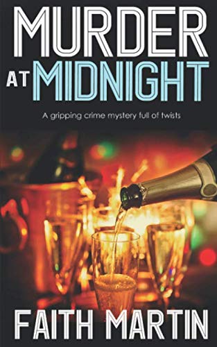 Book Cover MURDER AT MIDNIGHT a gripping crime mystery full of twists