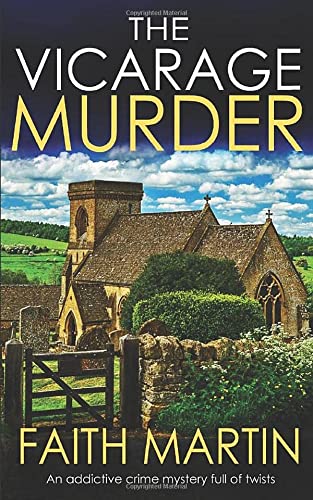 Book Cover THE VICARAGE MURDER an addictive crime mystery full of twists (Monica Noble Detective)
