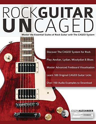 Book Cover Rock guitar UnCAGED: Master the essential scales of rock with The CAGED system