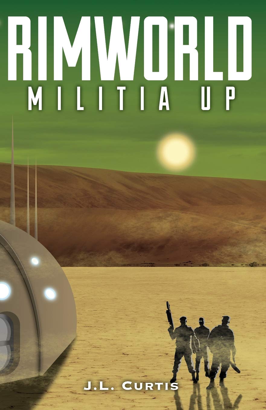 Book Cover Rimworld- Militia Up