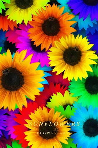 Book Cover Sunflowers: Flower Journal Notebook (110 Pages, 6'' x 9'')