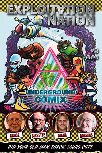 Book Cover Exploitation Nation #6: UNDERGROUND COMIX: Cover A: BODE