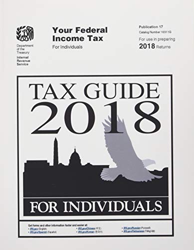 Book Cover Tax Guide 2018 for Individuals: Publication 17