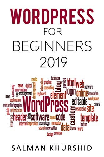 Book Cover Wordpress For Beginners 2019
