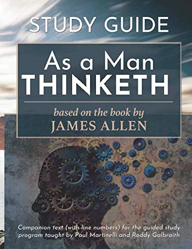 Book Cover As A Man Thinketh Study Guide