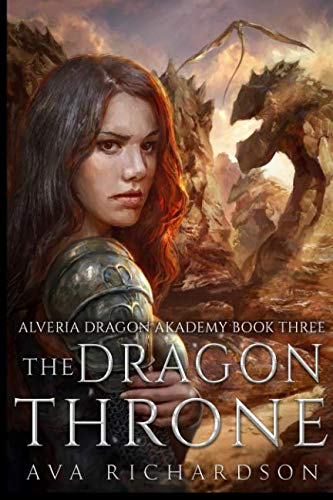 Book Cover The Dragon Throne (Alervia Dragon Akademy)