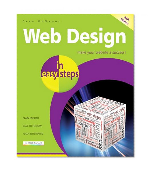 Book Cover Web Design in Easy Steps