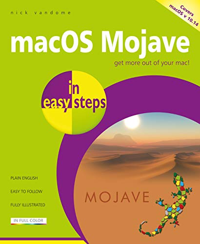Book Cover macOS Mojave in easy steps: Covers v 10.14