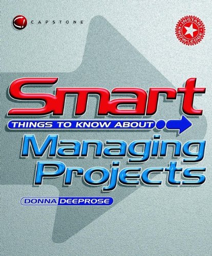 Book Cover Smart Things to Know About, Smart Things to Know About Managing Projects