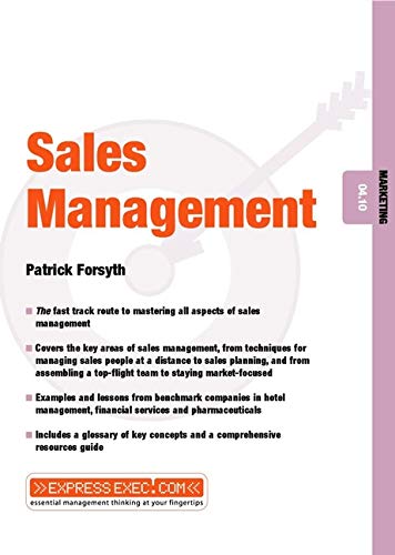 Book Cover Sales Management: Marketing 04.10 (Express Exec)