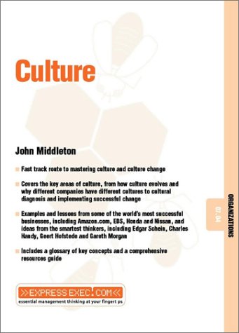 Book Cover Culture: Organizations 07.04 (Express Exec)