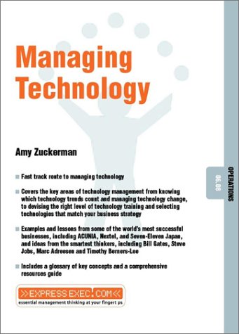 Book Cover Technology Management: Operations 06.08 (Express Exec)