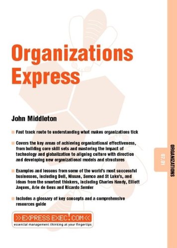 Book Cover Organizations Express: Organizations 07.01 (Express Exec)
