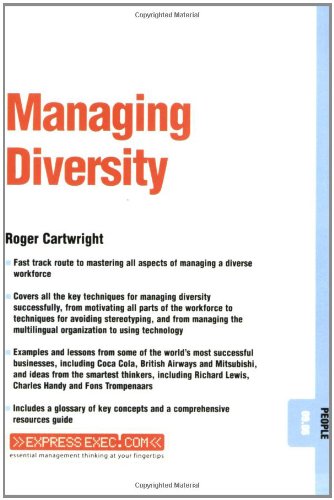 Book Cover Managing Diversity (Express Exec)