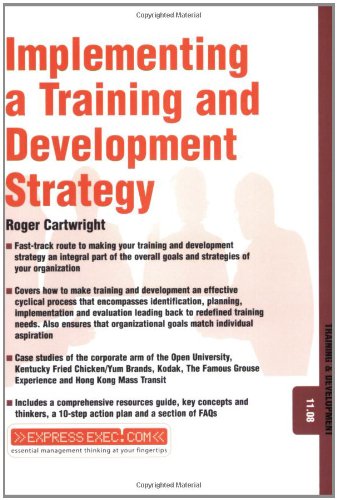 Book Cover Implementing a Training and Development Strategy (Express Exec)